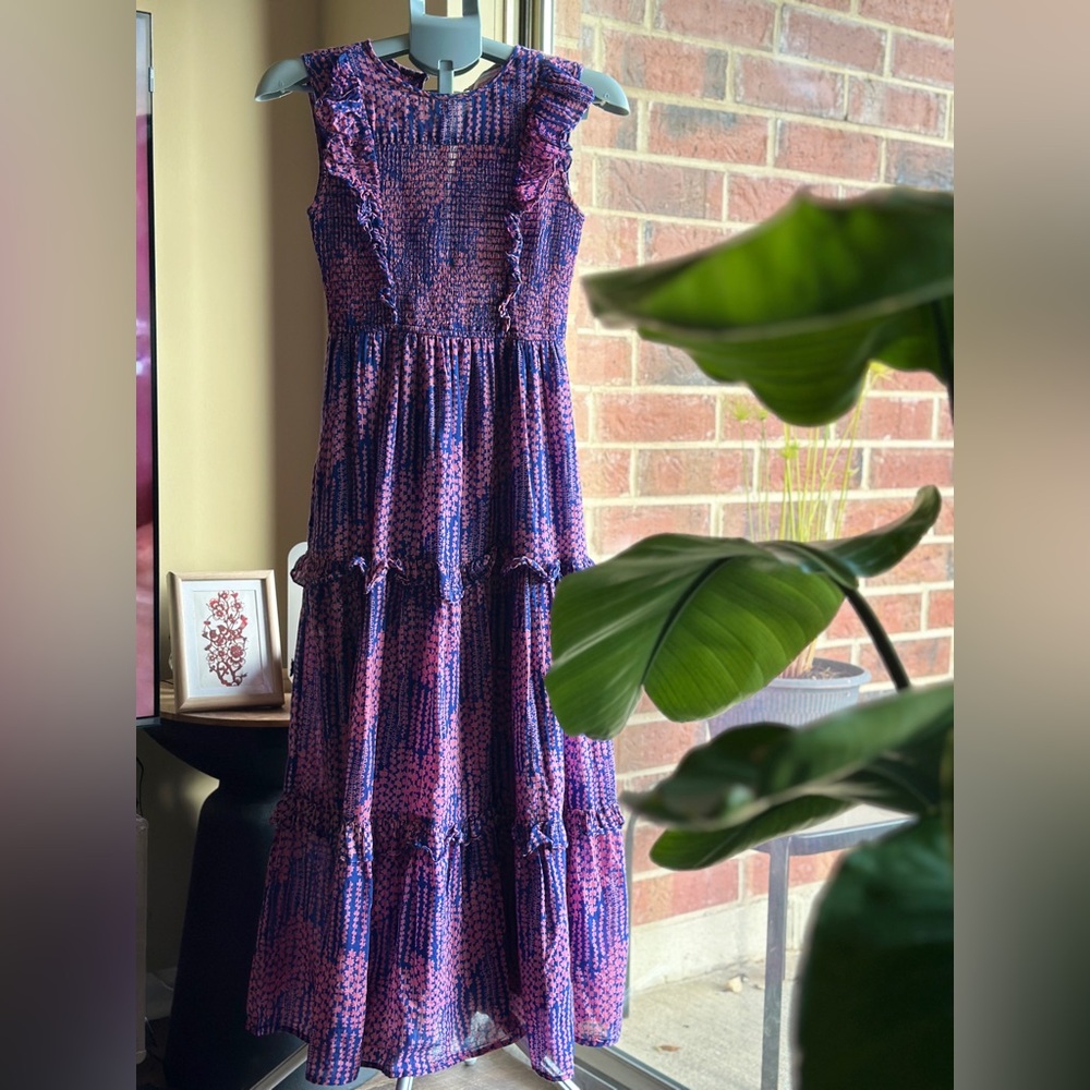 Banjanan Floral Print Maxi Dress